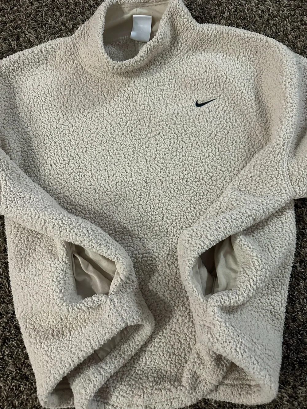 Nike Therma-FIT women's cozy sherpa fleece set size medium